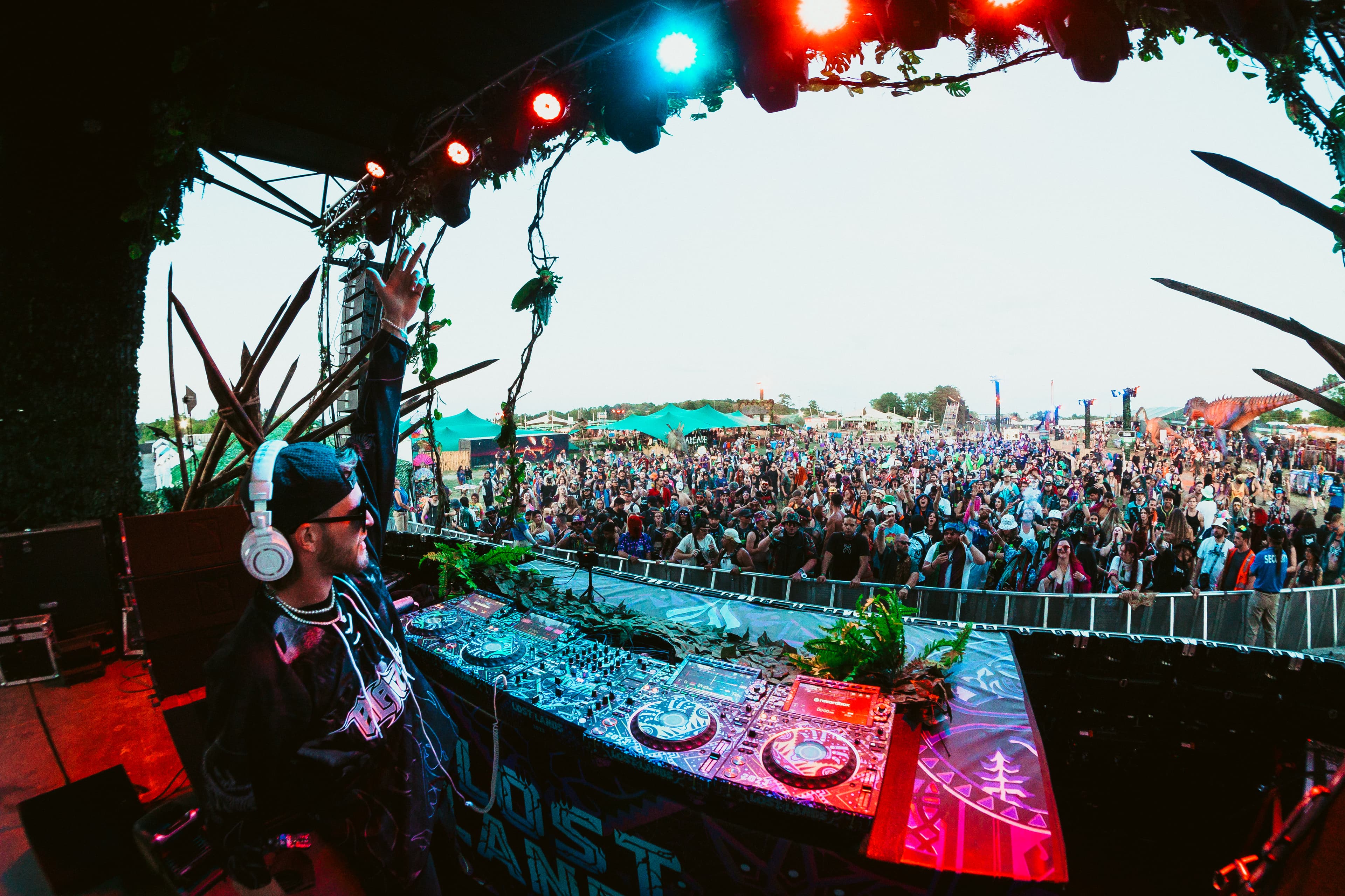 Blaize performing at Lost Lands