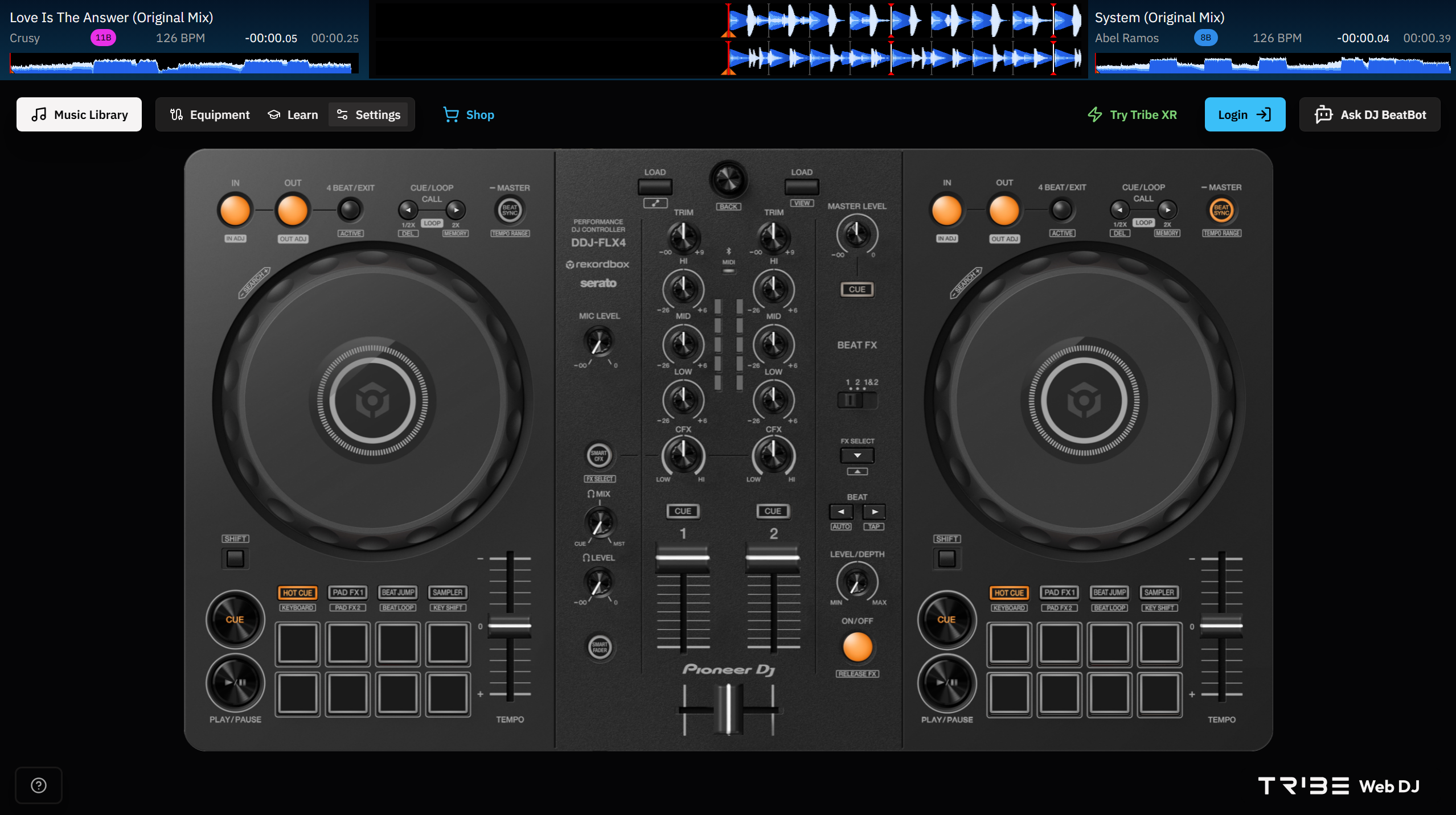 Tribe XR Web Player